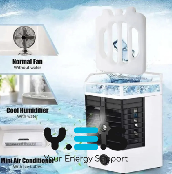 Портативний настільний мінікондиціонер Arctic Air Ultra Pro 2X із зволоженням повітря