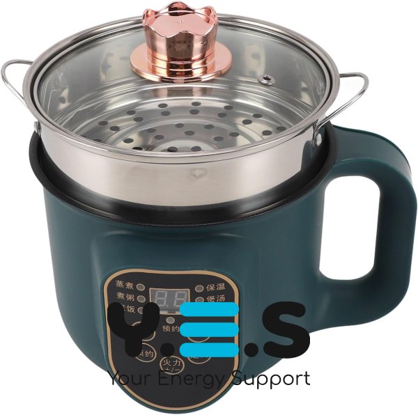 Електрична каструля‑пароварка MS‑7729 1,8 л: багатофункціональна для варіння та пари