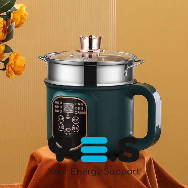 Електрична каструля‑пароварка MS‑7729 1,8 л: багатофункціональна для варіння та пари