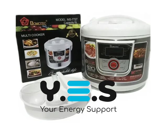 Мультиварка DOMOTEC MS-7727 White для дому та щоденної кулінарії