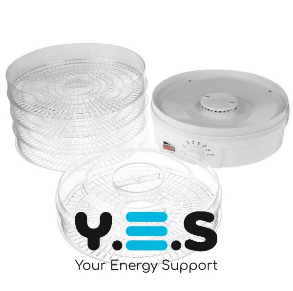 Сушарка (дегідратор) для овочів і фруктів Happy Home SX-770, 5 секцій/піддонів