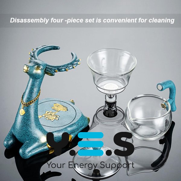 Чайник-заварник H1213 з магнітним дозатором і системою зливу для заварювання