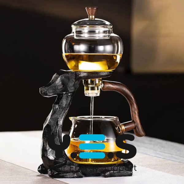 Проливний чайник‑заварник H1212 з магнітним дозатором «Чарівний олень»