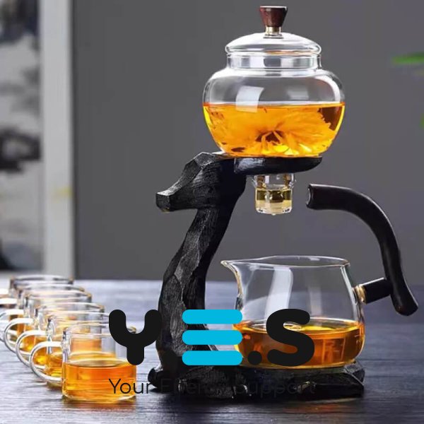 Проливний чайник‑заварник H1212 з магнітним дозатором «Чарівний олень»