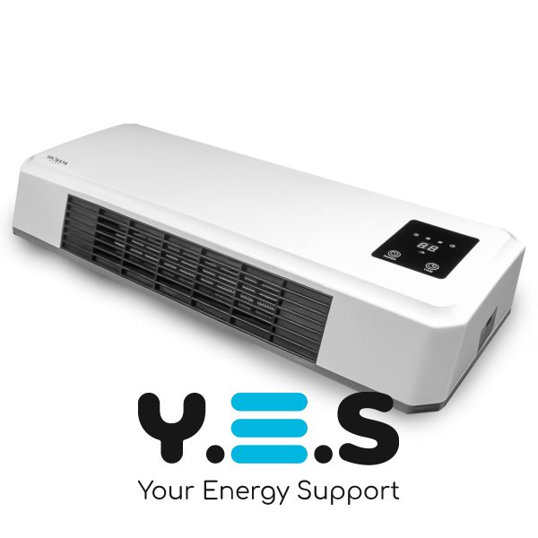 Настінний керамічний тепловентилятор-обігрівач 1500 Вт, Heating Air Conditioning 170