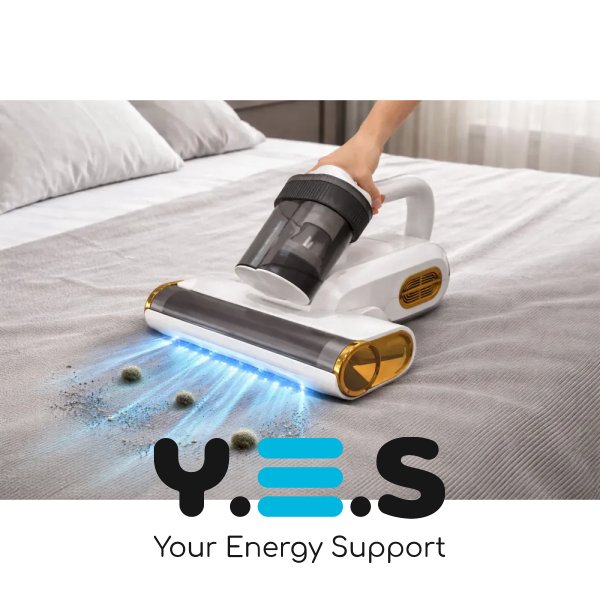Бездротовий пилосос-антикліщ для меблів/матраців з УФ, 7200 Па, 120 Вт (Vacuum Cleaner Mite Remover)
