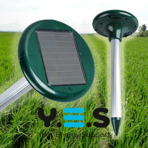 Сонячний відлякувач кротів і гризунів Solar Rodent Repeller (на сонячній батареї)