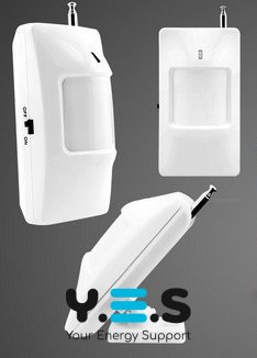 Бездротовий датчик руху PIR для GSM-сигналізації, 433 Гц