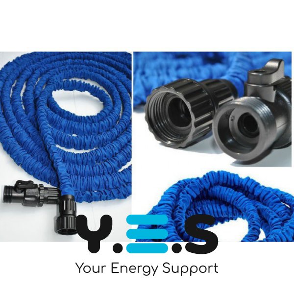 Поливальний садовий шланг Magic Hose 15 м з розпилювачем для поливу