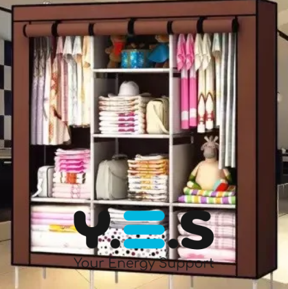 Тканинна шафа-органайзер STORAGE WARDROBE 88130, 3 секції, 130×45×175 см