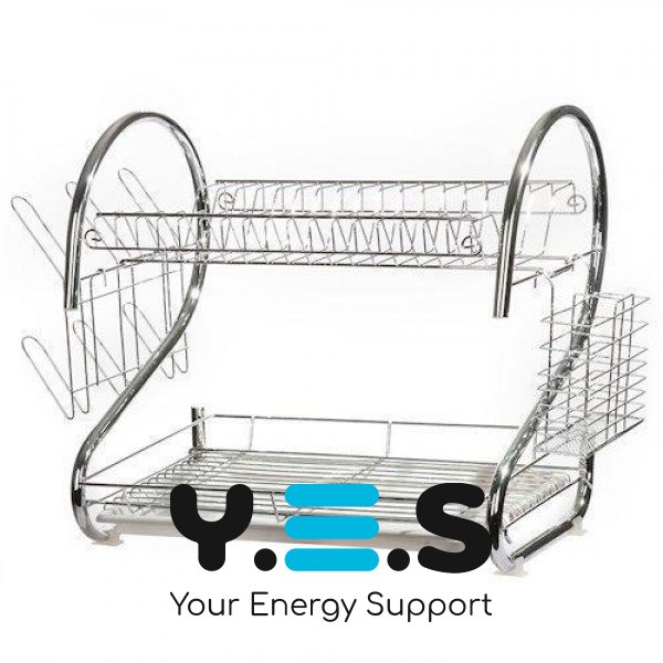 Органайзер‑сушарка для посуду з нержавіючої сталі BN‑004
