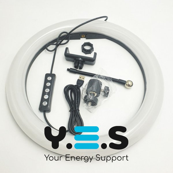 Світлодіодне RGB селфі-кільце MJ33 для фото/відео, 33 см