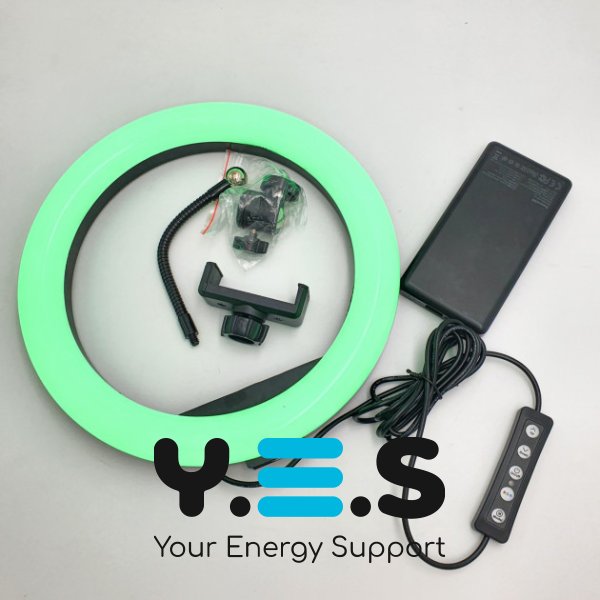 Світлодіодне RGB селфі-кільце MJ33 для фото/відео, 33 см