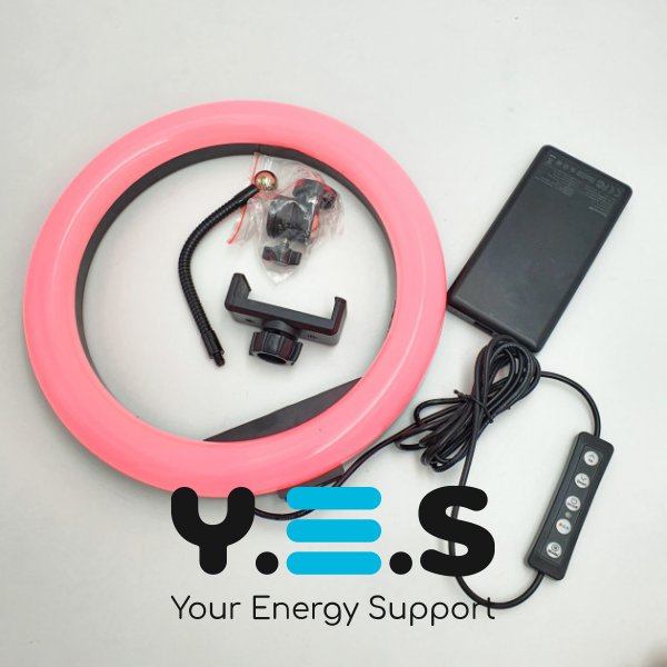 Світлодіодне RGB селфі-кільце MJ33 для фото/відео, 33 см