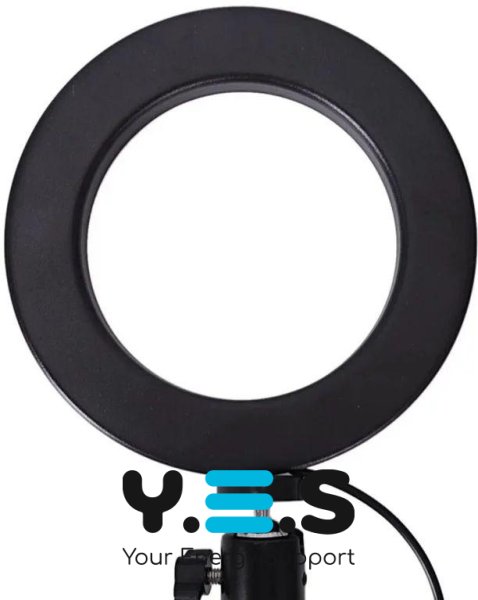 Кільцева LED-лампа S31 33 см USB з кріпленням і тримачем для телефону
