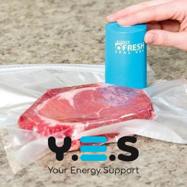 Побутовий міні вакууматор Always Fresh Vacuum Sealer для вакуумного пакування їжі