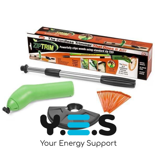 Бездротовий ручний тример Zip Trim для газону та саду, косарка для скошування трави