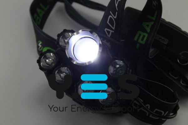 Налобний ліхтар Bailong BL‑T78 — яскравий LED, зручне кріплення на голову