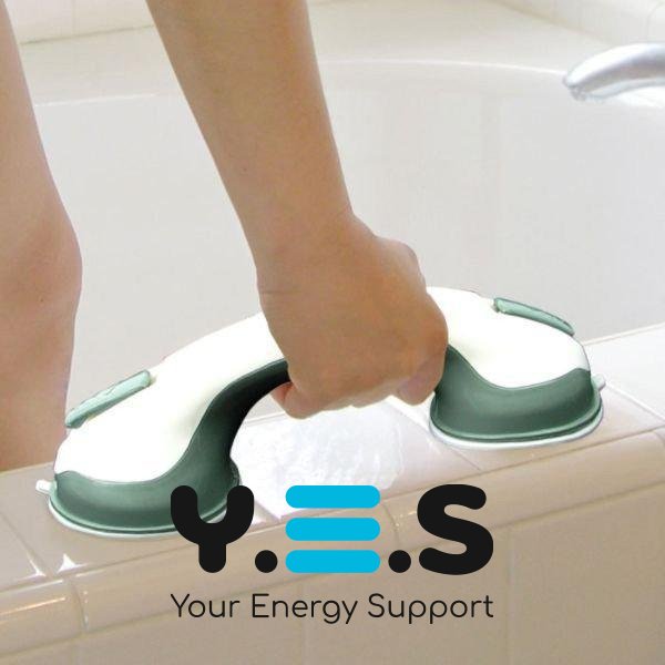 Портативна ручка-поручень Helping Handle на вакуумних присосках для ванної кімнати