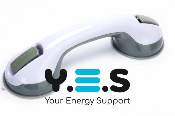 Портативна ручка-поручень Helping Handle на вакуумних присосках для ванної кімнати