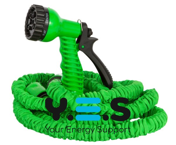 Садовий поливальний шланг X HOSE 45 м із насадкою-розпилювачем