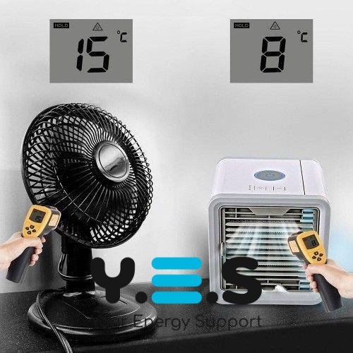 Міні кондиціонер Arctic Air: портативний охолоджувач-зволожувач повітря, USB, компактний переносний