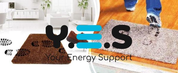 Clean Step Mat супервбираючий придверний килимок для взуття та підлоги, 70×45 см