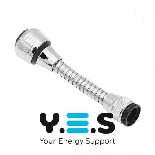 Водозберігаюча насадка-аератор Turbo Flex 360° на кран для економії води