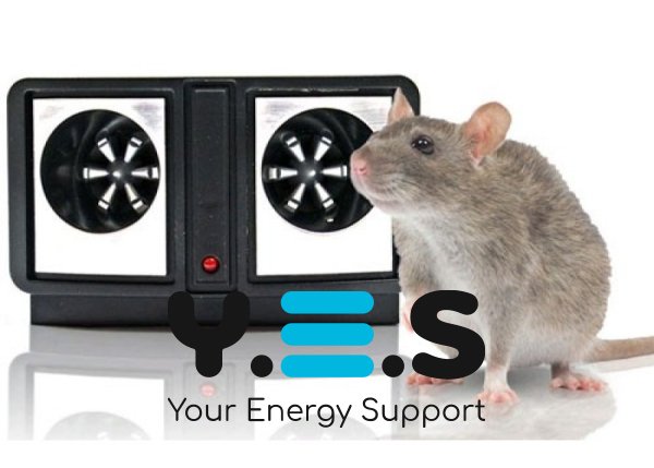 Електронний ультразвуковий відлякувач гризунів Dual Sonic Pest, подвійний режим