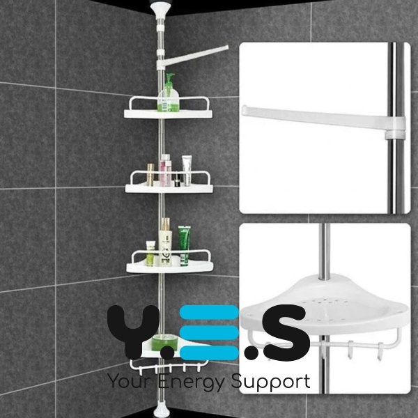Розсувна кутова полиця для ванної Multi Corner Shelf GY-188