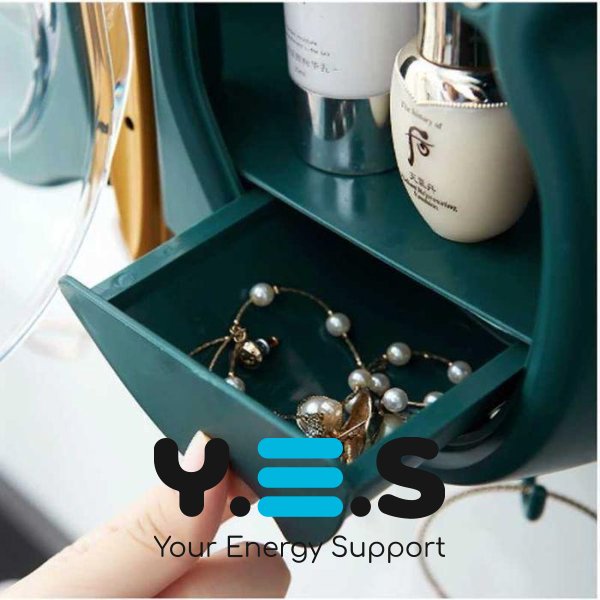 Настінний органайзер для косметики «Метелик» — підвісна поличка у ванну