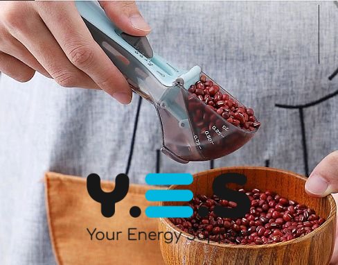 Регульовані мірні ложки Adjustable measuring spoon, набір 2 шт.
