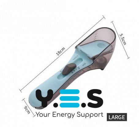 Регульовані мірні ложки Adjustable measuring spoon, набір 2 шт.