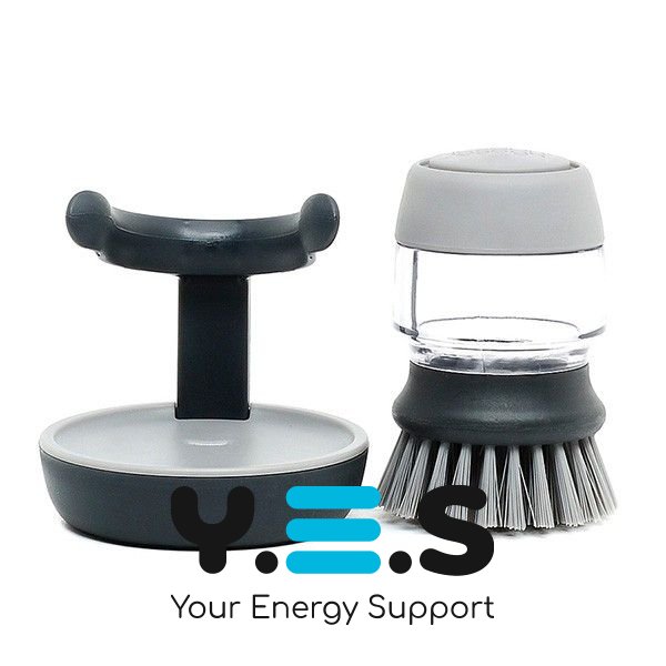 Універсальна щітка для чищення з дозатором мийного засобу Joseph Joseph Palm Scrub