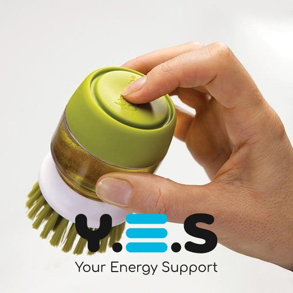 Універсальна щітка для чищення з дозатором мийного засобу Joseph Joseph Palm Scrub