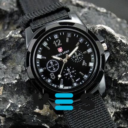 Чоловічий наручний годинник Swiss Army Military, кварцовий армійський Original