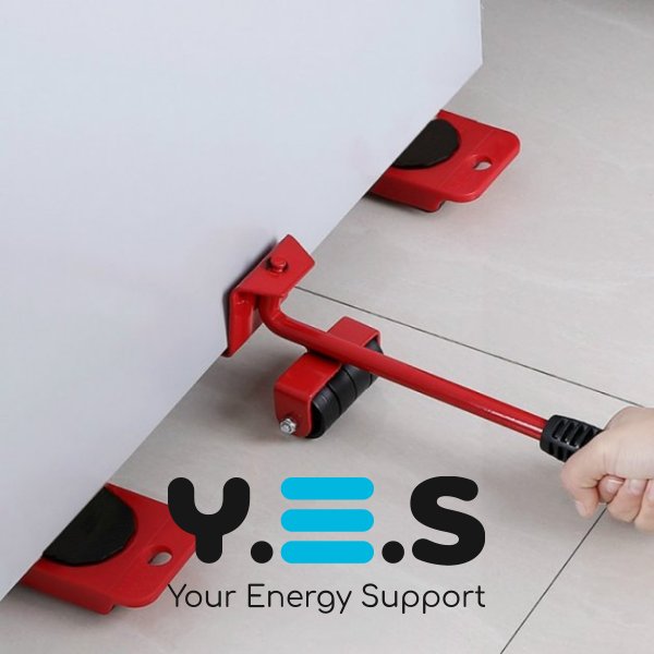 Набір роликів для переміщення меблів і важких предметів Furniture Mover Rollers