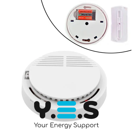 Бездротовий датчик диму JYX SS168 для домашньої сигналізації, детектор задимлення 85 дБ