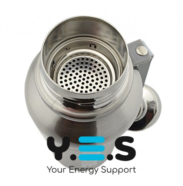 Термос-пляшка SUPREME з кришкою, нержавіюча сталь, 500 мл