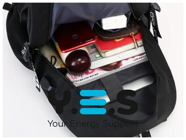 Міський повсякденний рюкзак, що світиться в темряві — для школи, спорту й туризму