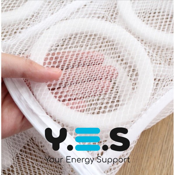 Мішок-чохол для прання взуття в пральній машині з ручкою для сушіння, 28×24×8 см