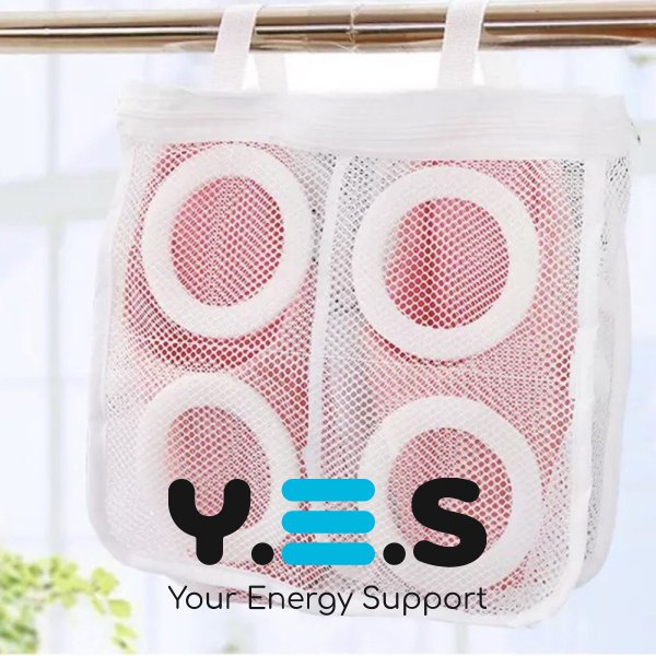 Мішок-чохол для прання взуття в пральній машині з ручкою для сушіння, 28×24×8 см