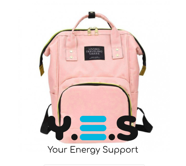 Багатофункціональний рюкзак для мам Mom Bag — сумка-органайзер з термокишенями для пляшечок і гігієни