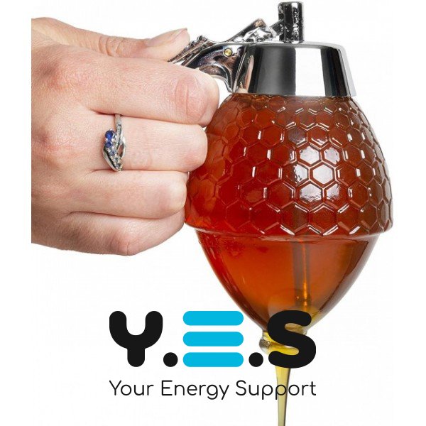 Медниця-дозатор для меду Honey Dispenser PRO (помпа-краник)