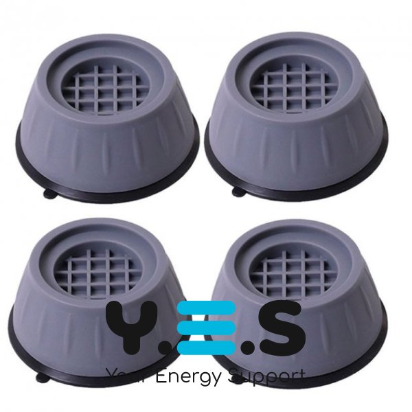 Універсальні антивібраційні підставки для пральної машини, холодильника та меблів