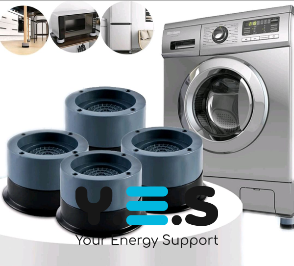 Універсальні антивібраційні підставки для пральної машини, холодильника та меблів