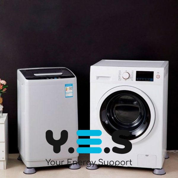 Універсальні антивібраційні підставки для пральної машини, холодильника та меблів