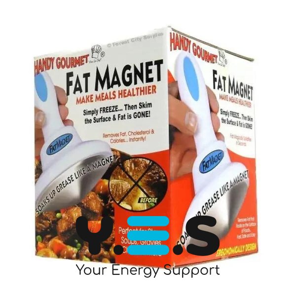 Магніт-знежирювач Fat Magnet M&O для видалення жиру з їжі