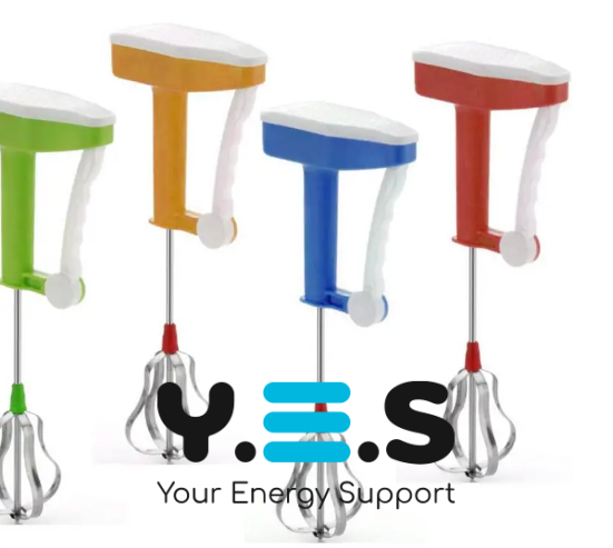 Ручний міксер Easy Flow Blender з автоматичним вінчиком для швидкого збивання