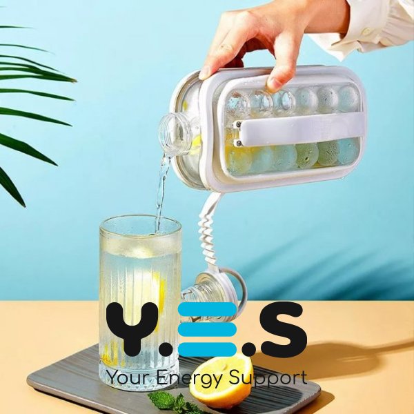 Силіконова складана форма-льодниця ICE CUBE TRAY на 17 крижаних кульок (пляшка)